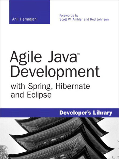 Cover image for Agile Java Development with Spring, Hibernate and Eclipse